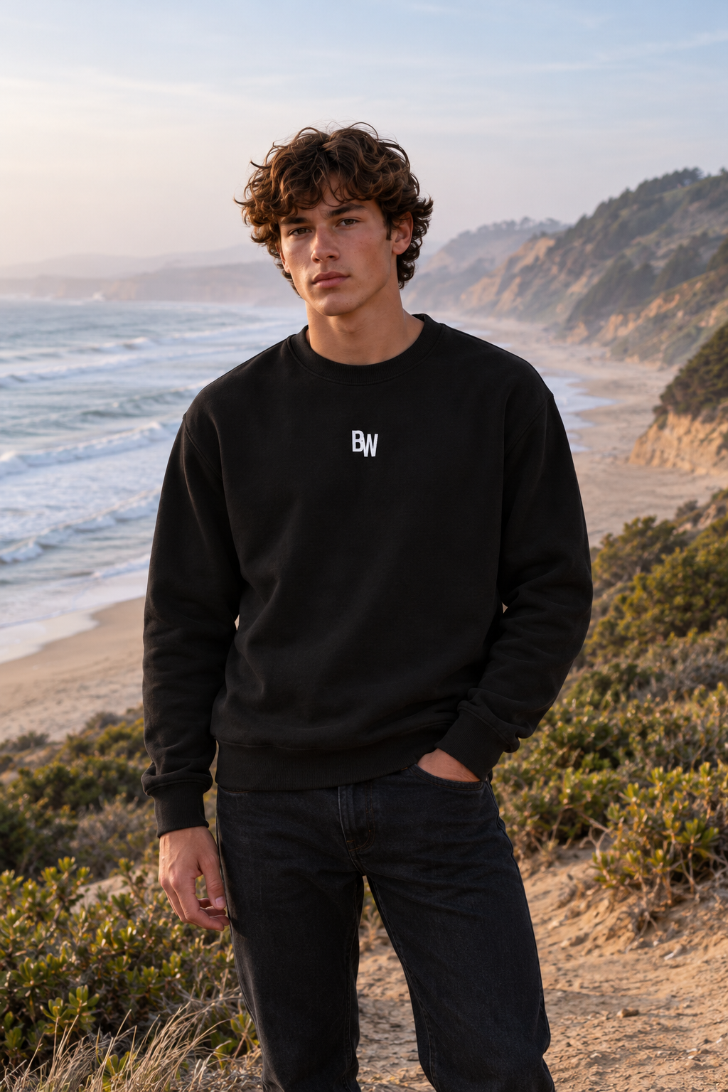 Blue Wolf Signature ‘Sydney’ Collection – Premium Crewneck
