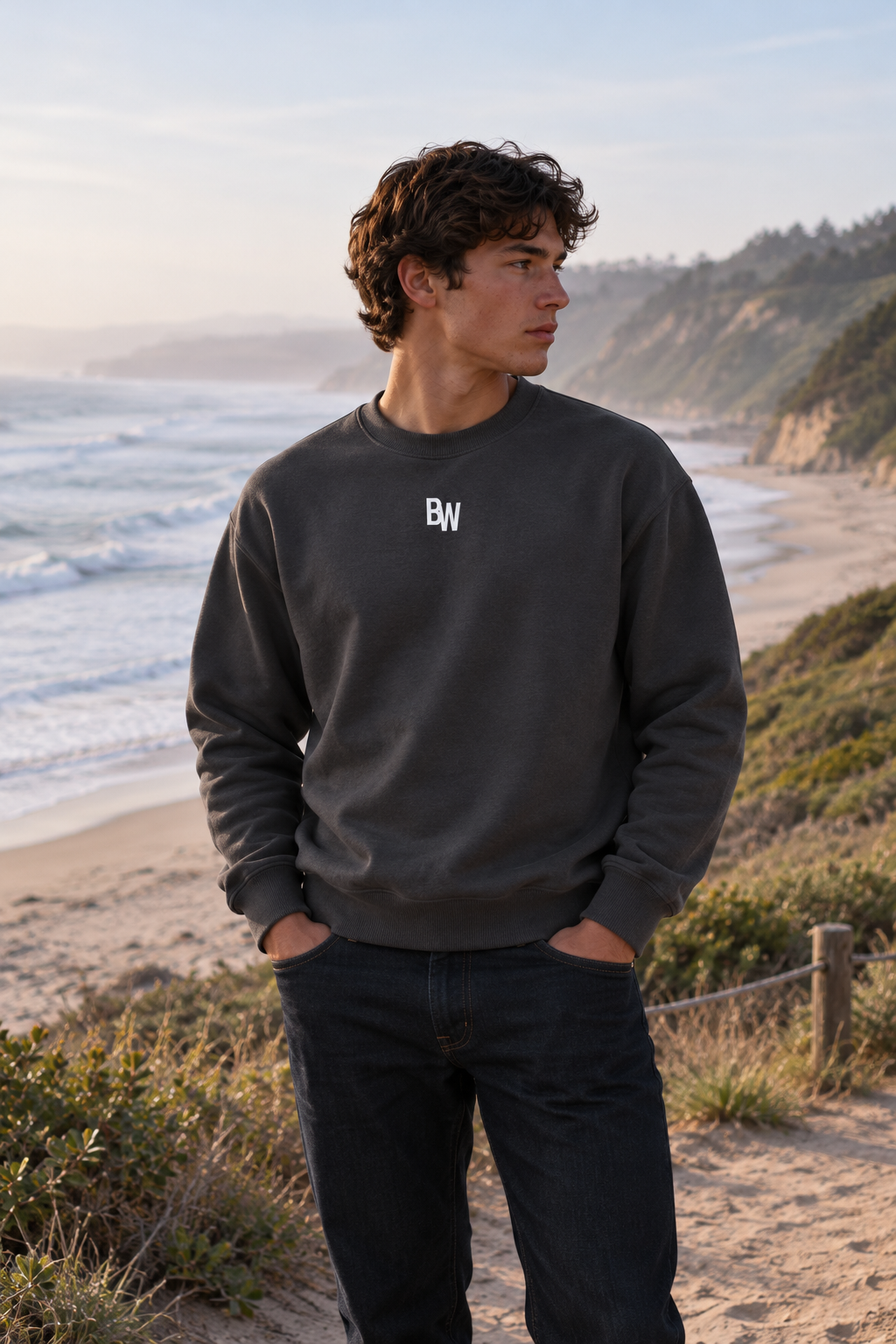 Blue Wolf Signature ‘Sydney’ Collection – Premium Crewneck