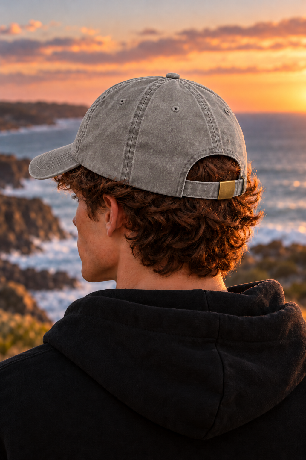 Blue Wolf Signature – 'BW' Faded Cap – Blue Wolf Clothing