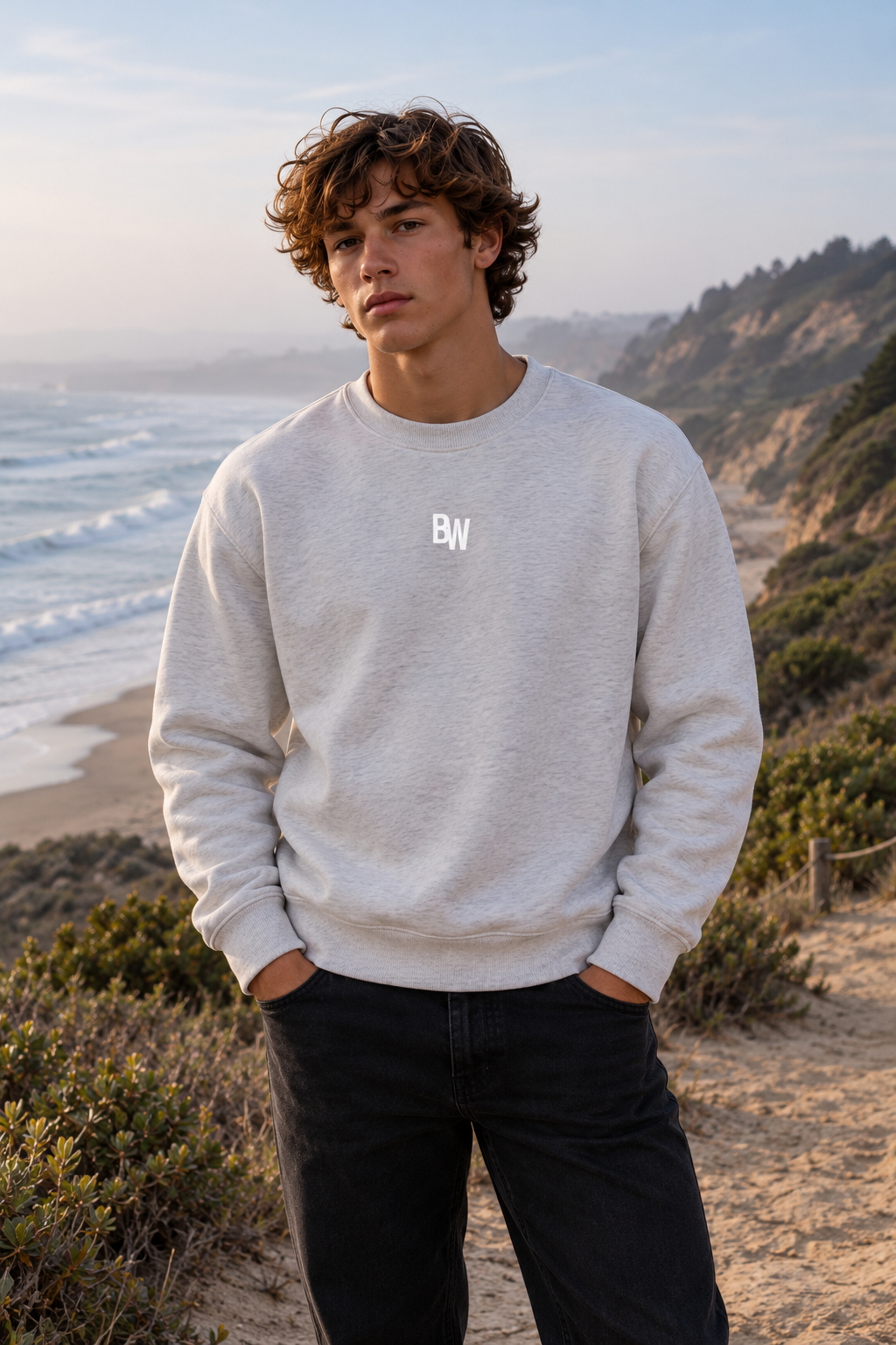 Blue Wolf Signature ‘Sydney’ Collection – Premium Crewneck
