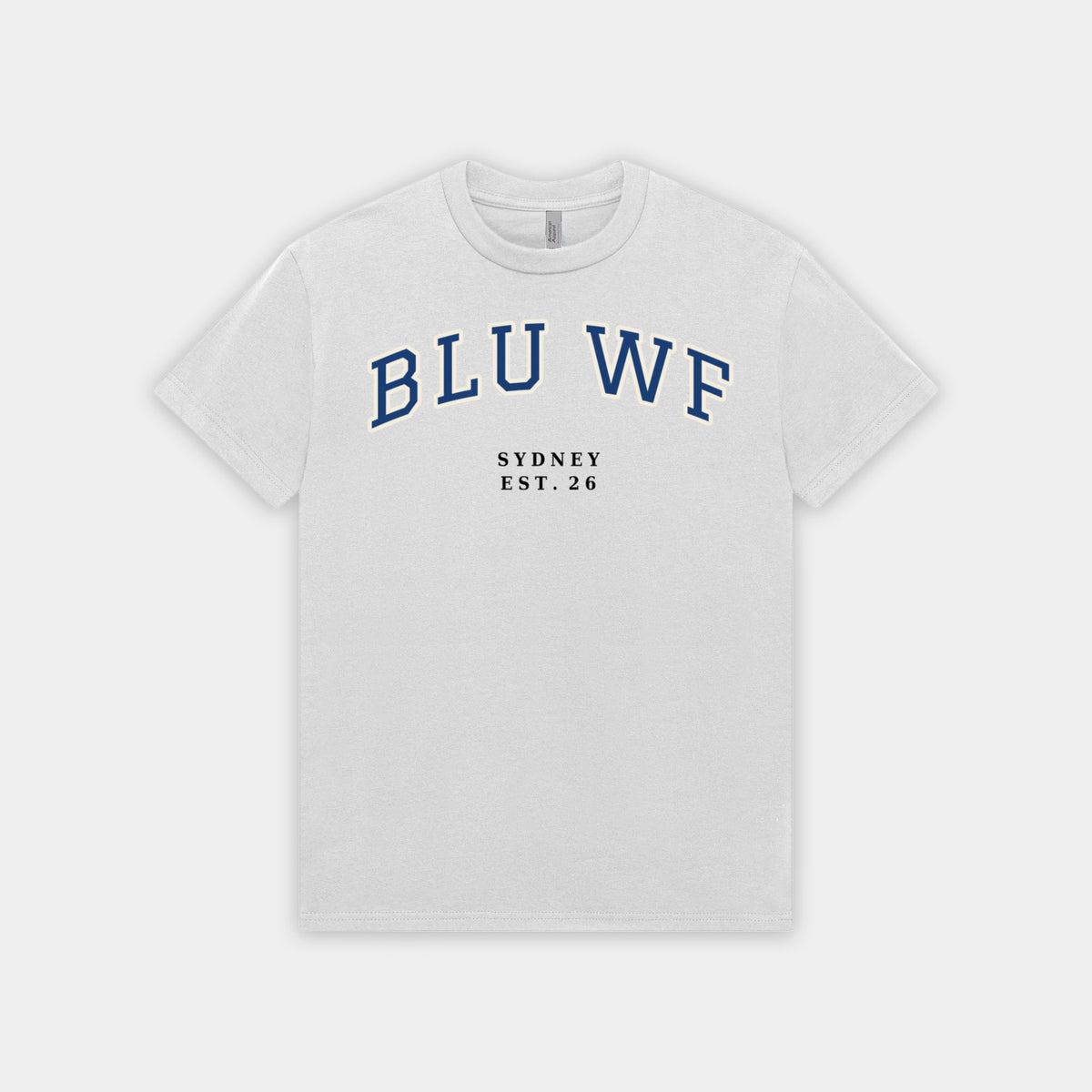 Blue Wolf ‘Collegiate' Collection – Heavyweight Tee