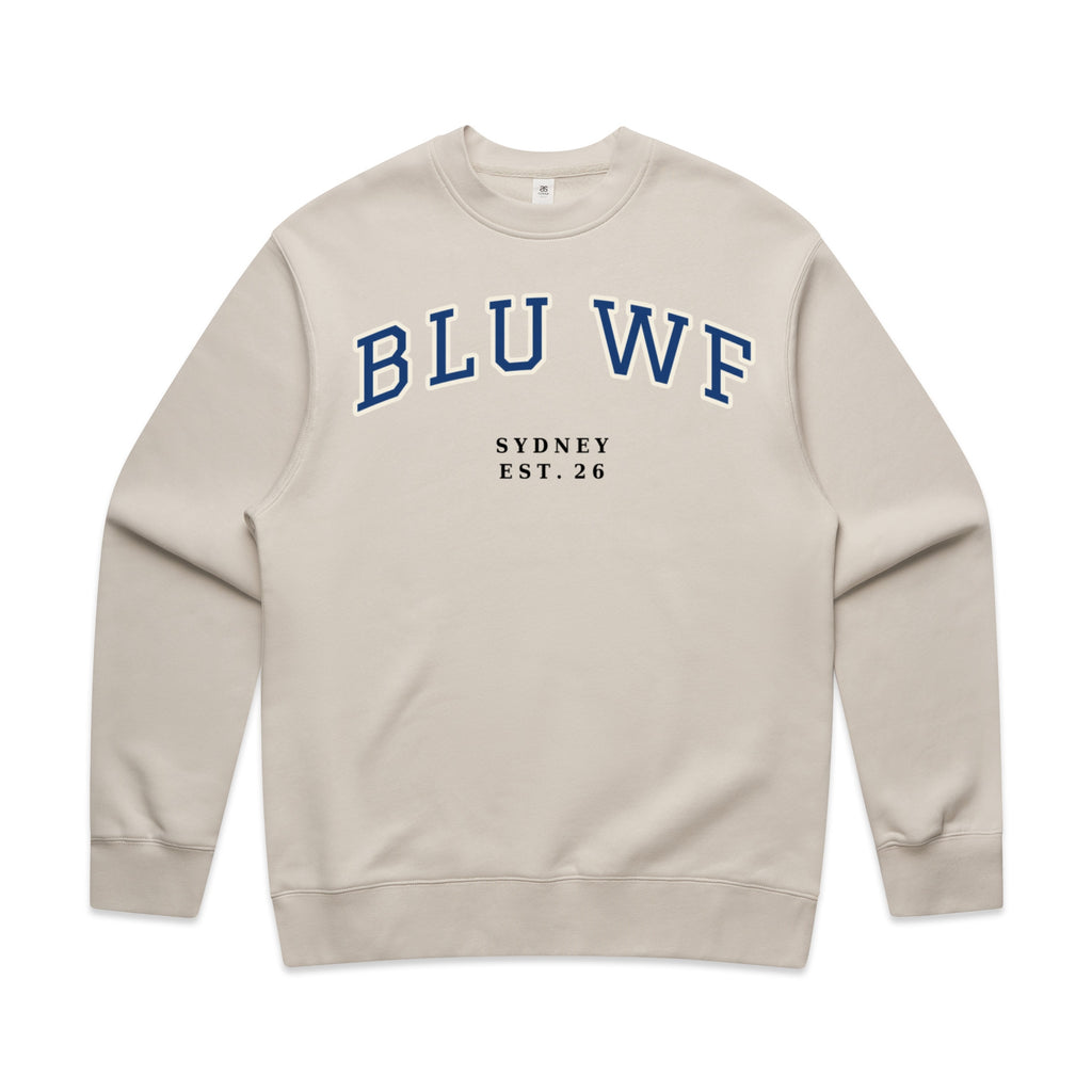 Blue Wolf ‘Sydney’ Collegiate Collection – Relaxed Crewneck