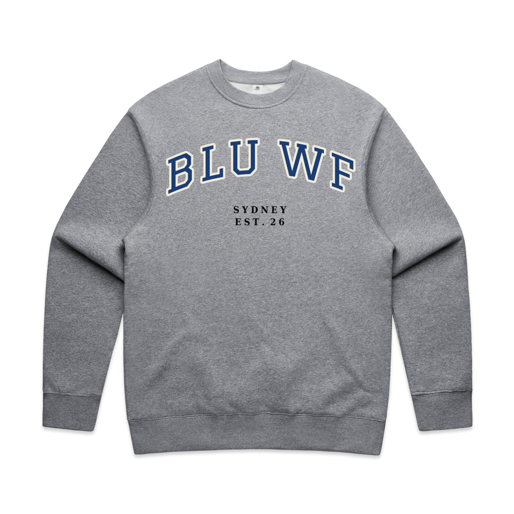 Blue Wolf ‘Sydney’ Collegiate Collection – Relaxed Crewneck