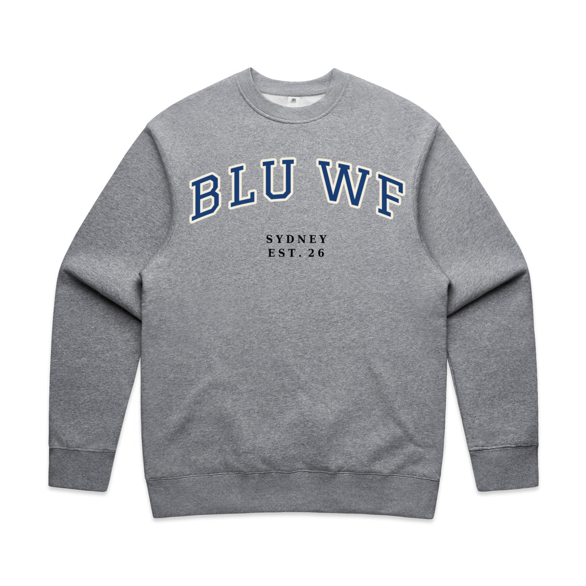 Blue Wolf ‘Sydney’ Collegiate Collection – Relaxed Crewneck