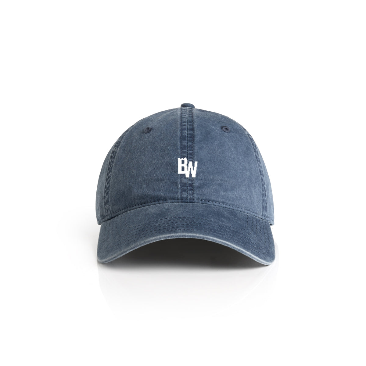 Blue Wolf Signature – 'BW' Faded Cap